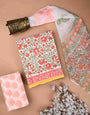 Cotton Dress Material  with Kota Doria Dupatta