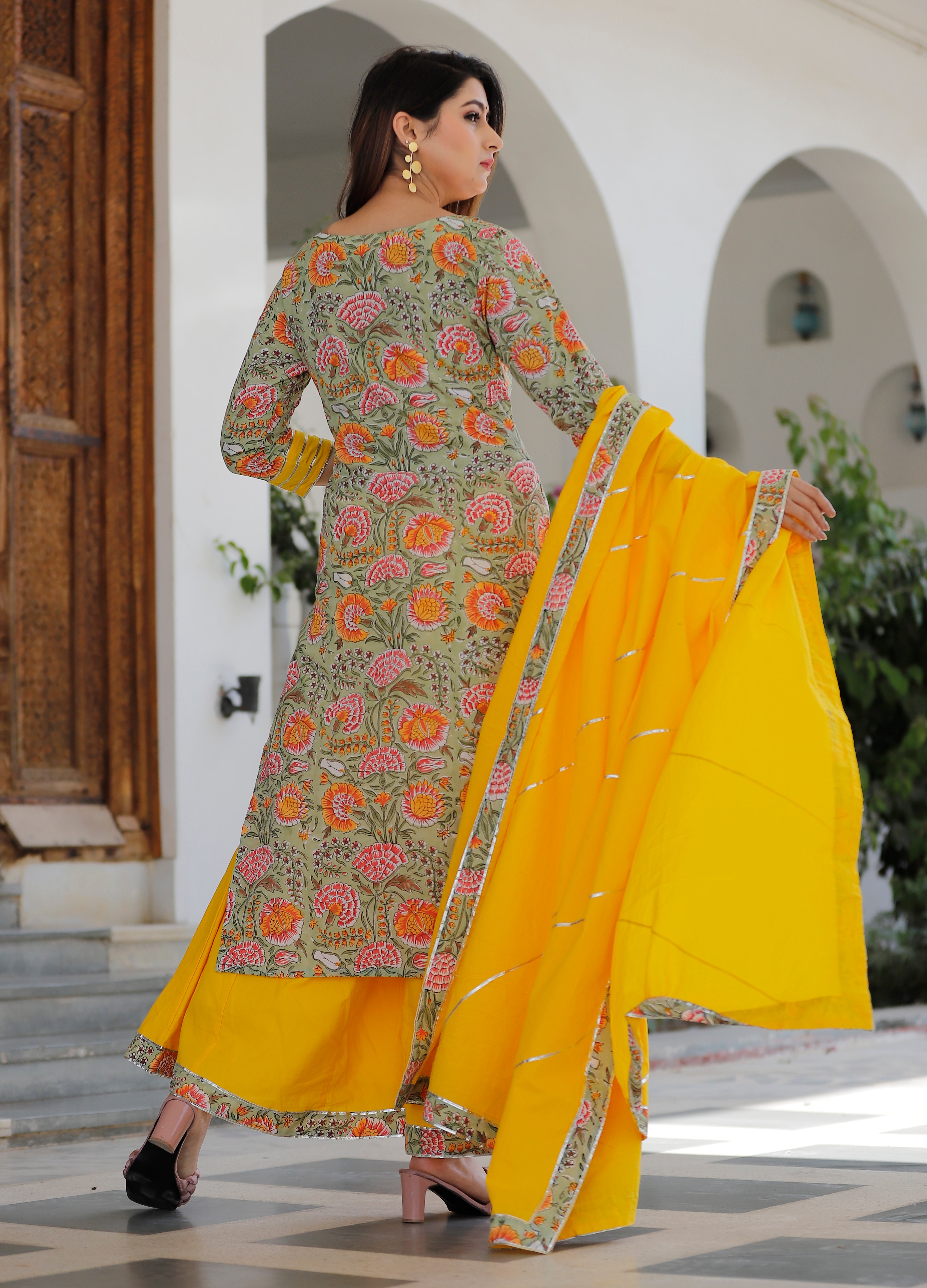 Tradition Reinventing Ethnic Wear with a Kurti and Palazzo fusion
