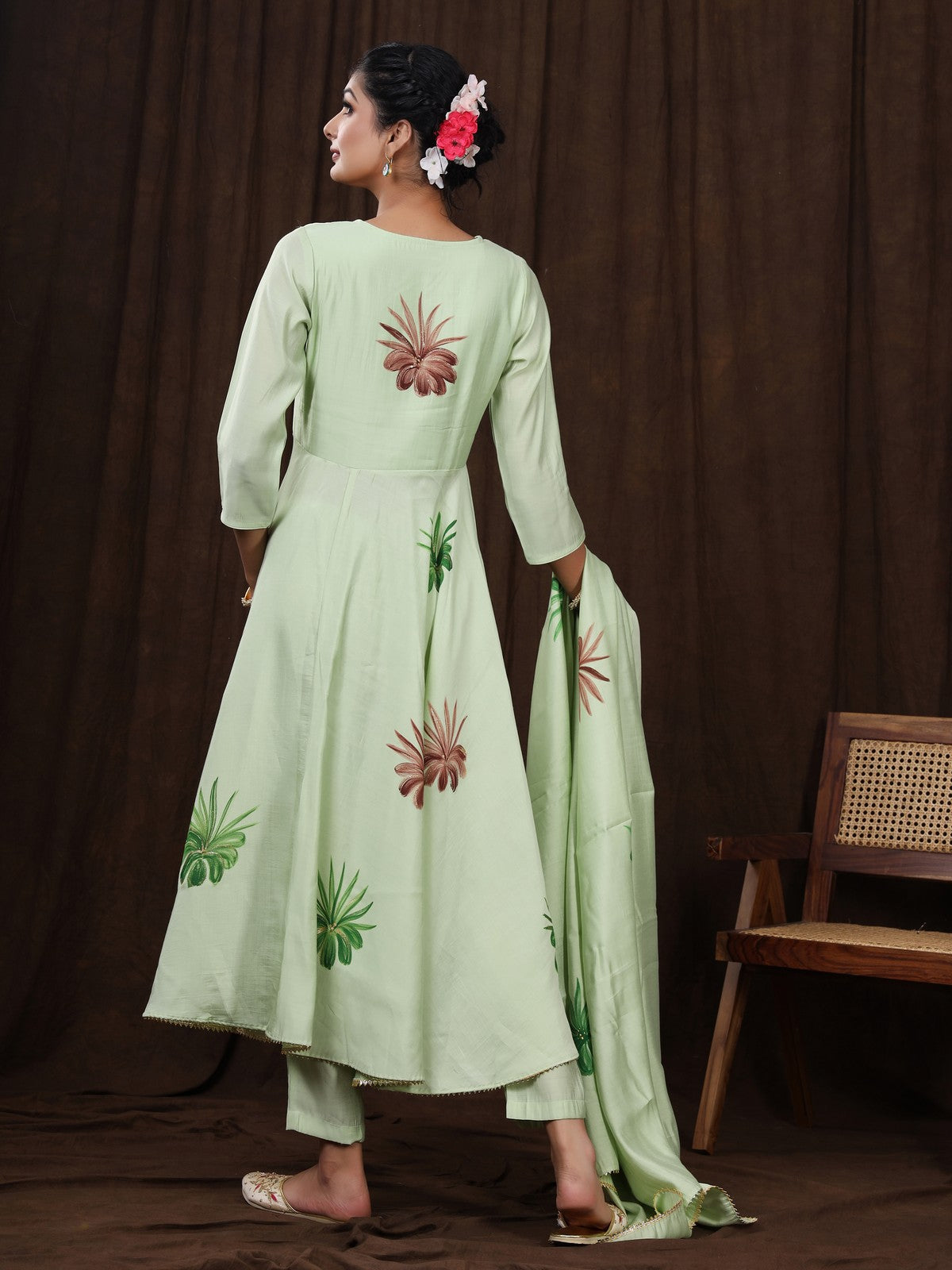 Buy Our Delicacy Handpainted Suit Set