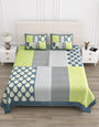 Jaipuri Printed King Size Double Bed Bedsheet with Pillow Covers