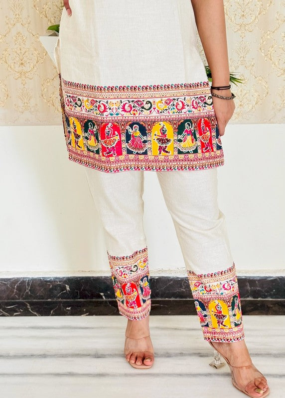 Buy Khadi Cotton Hand Block Print Co-Ord Set Online