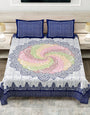 Jaipuri Printed King Size Double Bed Bedsheet with Pillow Covers