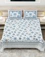 Jaipuri Printed King Size Double Bed Bedsheet with Pillow Covers