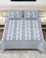 Jaipuri Printed King Size Double Bed Bedsheet with Pillow Covers