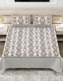 Jaipuri Printed King Size Double Bed Bedsheet with Pillow Covers